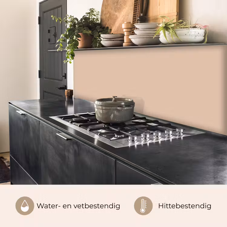 Keuken achterwand - Beige - Kleuren - Effen — 5