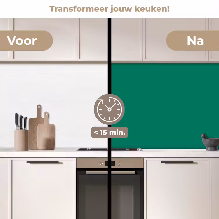 Keuken achterwand - Groen - Bos - Kleuren — 3