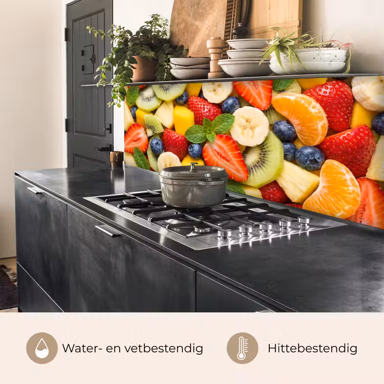 Keuken achterwand - Fruit - Plakjes - Eten - Kleurrijk — 5