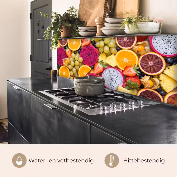 Keuken achterwand - Fruit - Assortiment - Kleurrijk - Gezondheid — 5