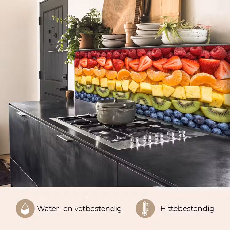 Keuken achterwand - Fruit - Regenboog - Gezond - Kleurrijk — 5