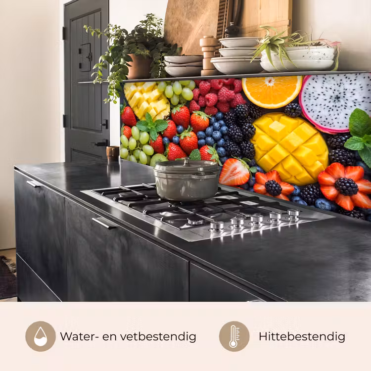 Keuken achterwand - Fruit - Vers - Kleurrijk - Eten — 5