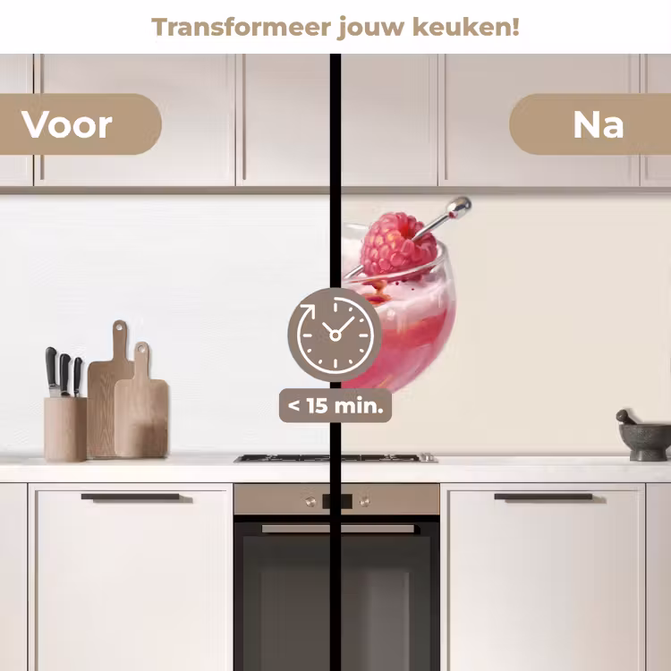 Keuken achterwand - Cocktail - Framboos - Drank - Modern - Roze — 3