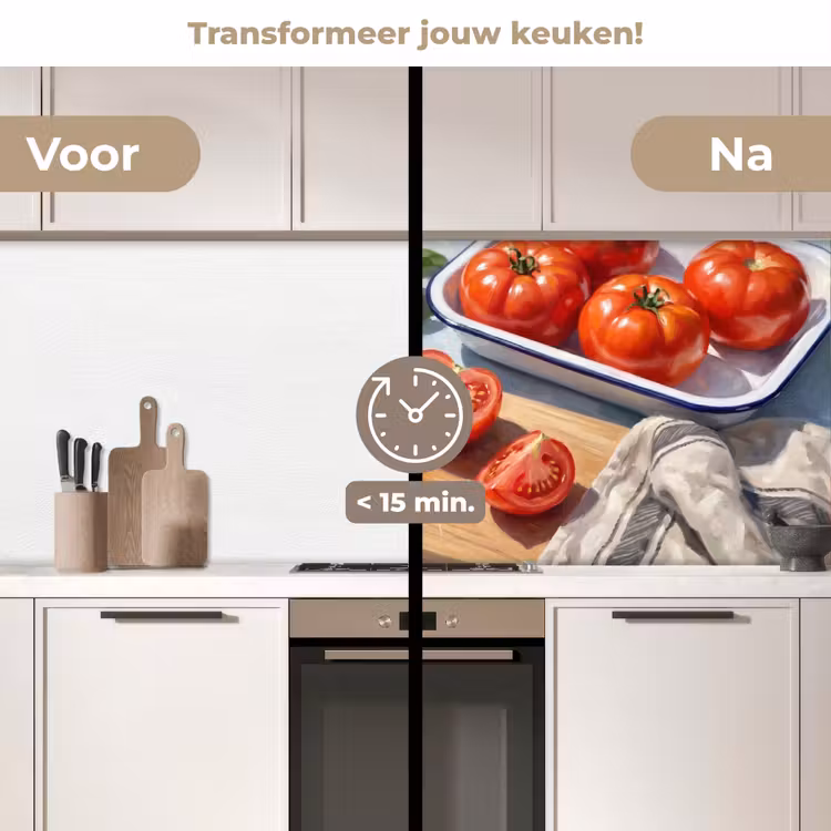 Keuken achterwand - Eten - Keuken - Ingrediënten - Stillleven - Rood — 3