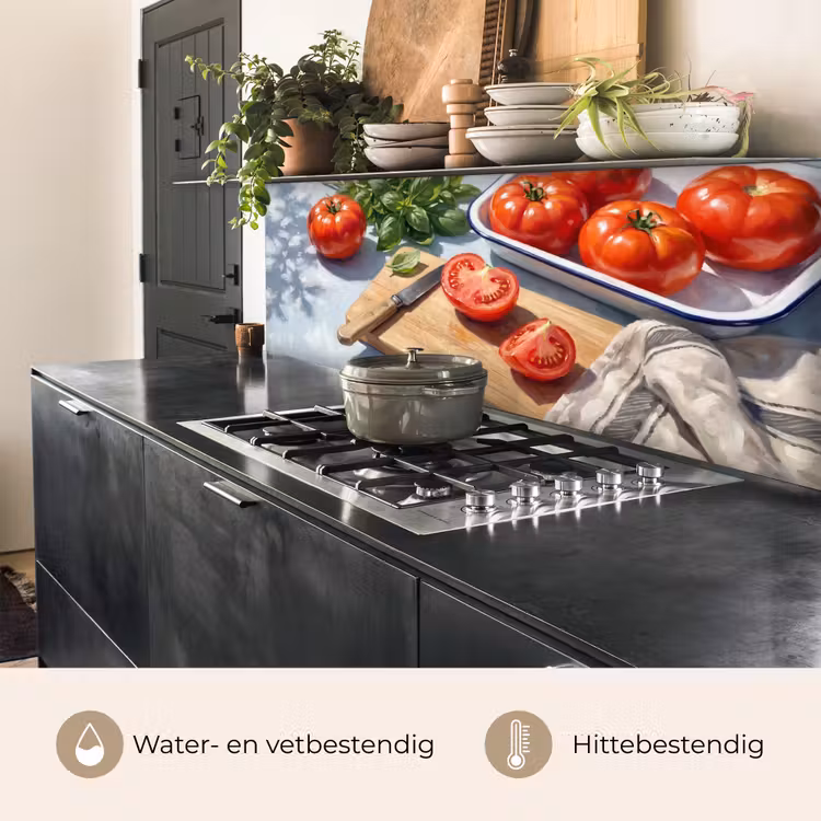 Keuken achterwand - Eten - Keuken - Ingrediënten - Stillleven - Rood — 5