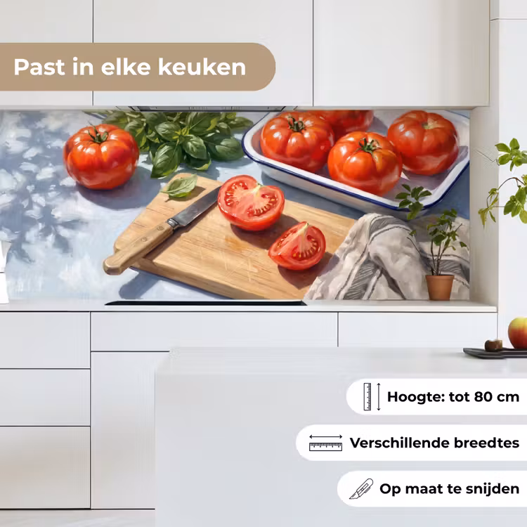 Keuken achterwand - Eten - Keuken - Ingrediënten - Stillleven - Rood — 7