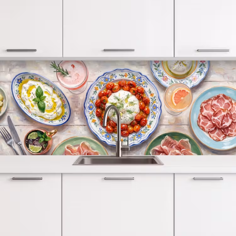 Keuken achterwand - Eten - Tafel - Divers - Modern — 4