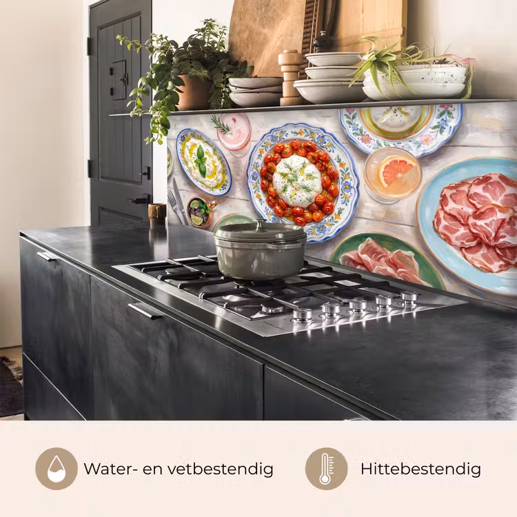 Keuken achterwand - Eten - Tafel - Divers - Modern — 5