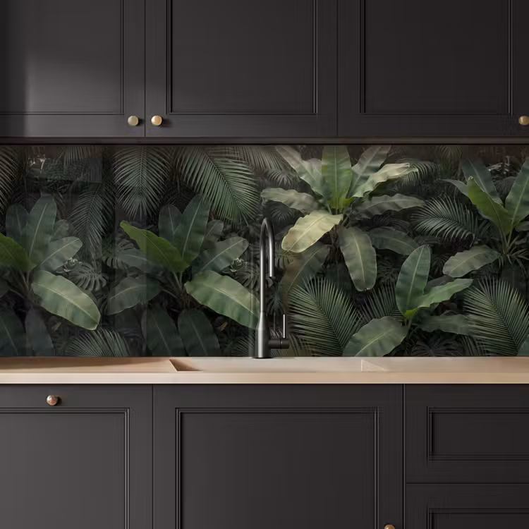 Keuken achterwand - Bladeren - Groen - Tropisch - Natuur — 6