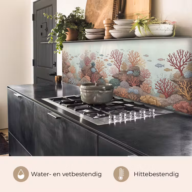 Keuken achterwand - Onderwater - Koraal - Vis - Natuur — 5