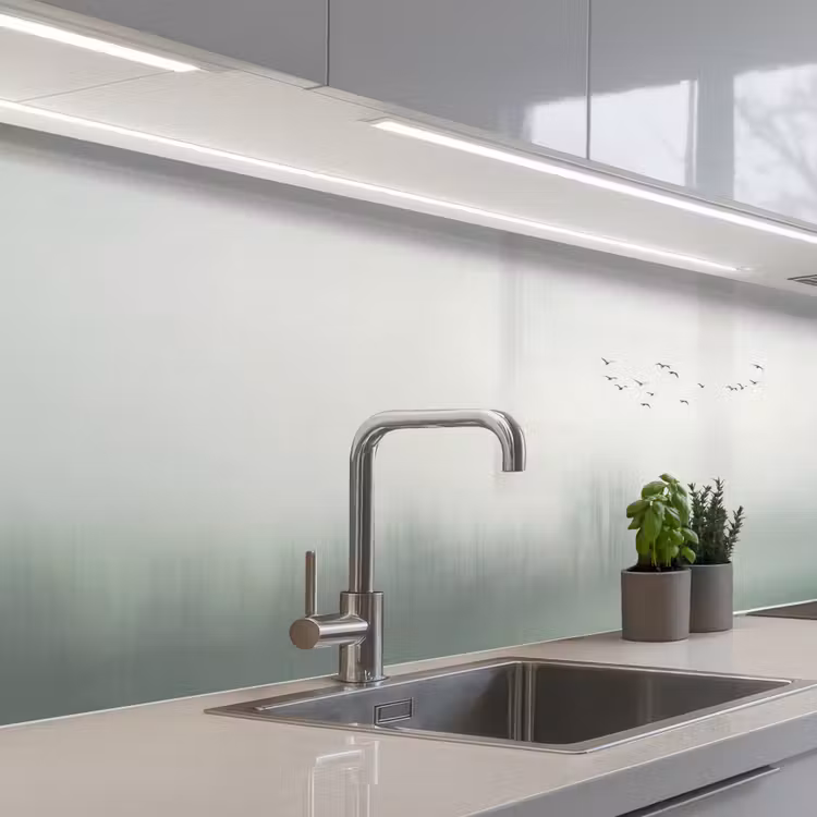 Keuken achterwand - Vogel - Vlucht - Natuur - Minimalistisch — 2