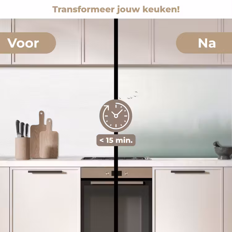 Keuken achterwand - Vogel - Vlucht - Natuur - Minimalistisch — 3