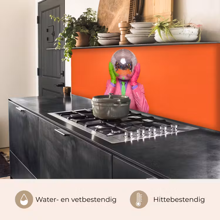 Keuken achterwand - Kunst - Disco bal - Kleurrijk - Modern - Studio — 5