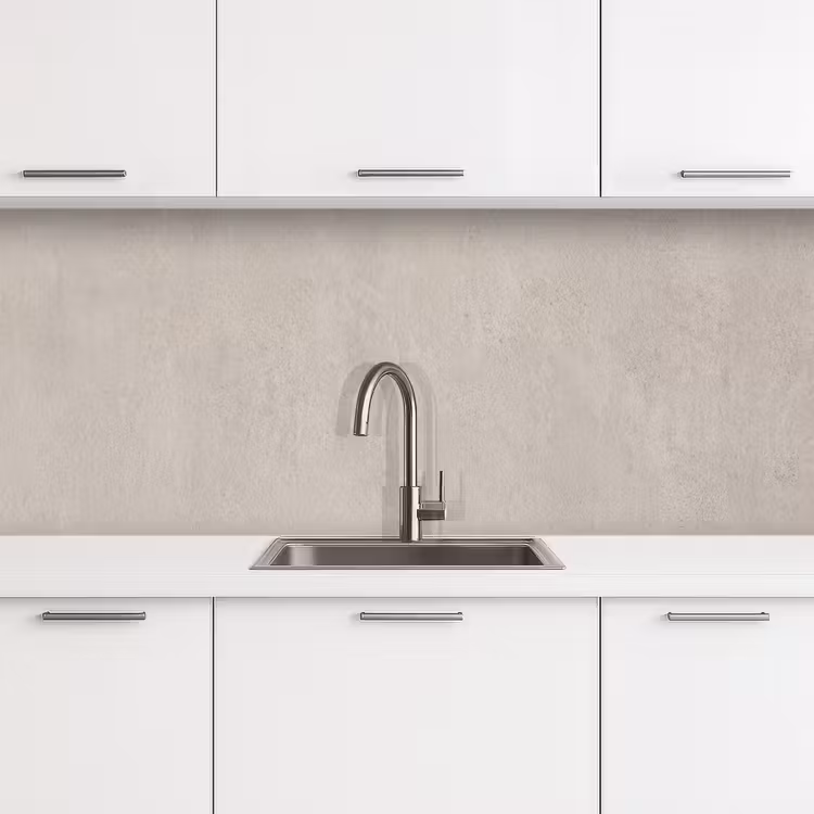Keuken achterwand - Textuur - Effen - Abstract - Beige — 4