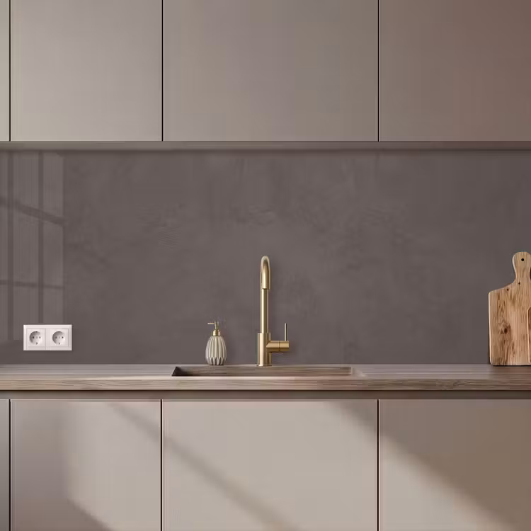 Keuken achterwand - Textuur - Grijs - Modern - Abstract - Oppervlak — 1
