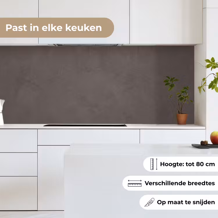 Keuken achterwand - Textuur - Grijs - Modern - Abstract - Oppervlak — 7