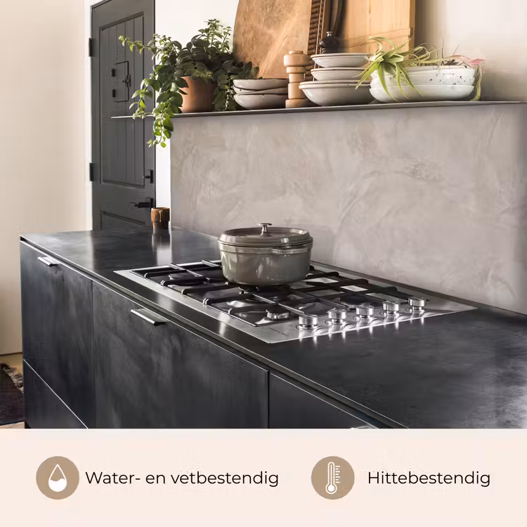 Keuken achterwand - Textuur - Wand - Modern - Beige - Abstract — 5