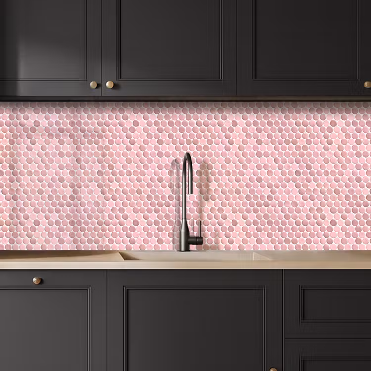 Keuken achterwand - Penny - Mozaïek - Lichtroze — 6