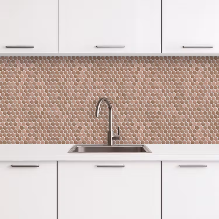 Keuken achterwand - Penny - Mozaïek - Oudroze - Terracotta — 4
