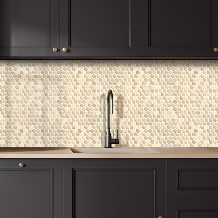 Keuken achterwand - Penny - Mozaïek - Zand — 6