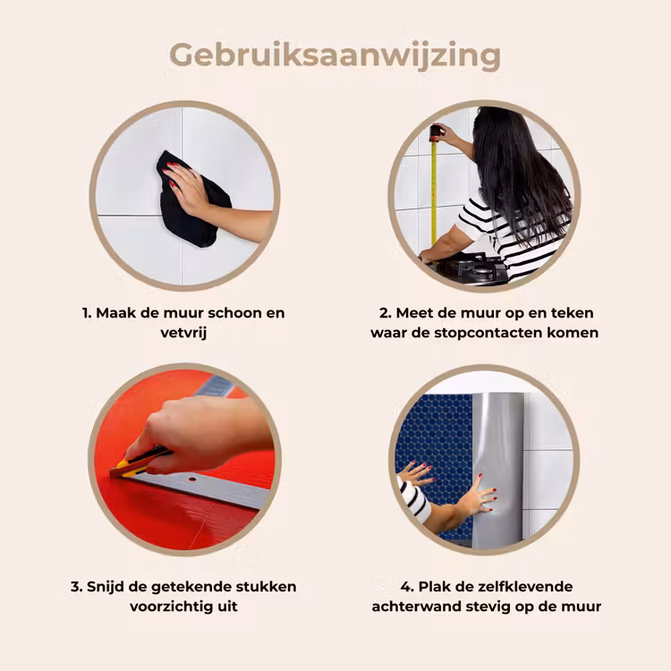 Keuken achterwand - Penny - Mozaïek - Donkerblauw — 9