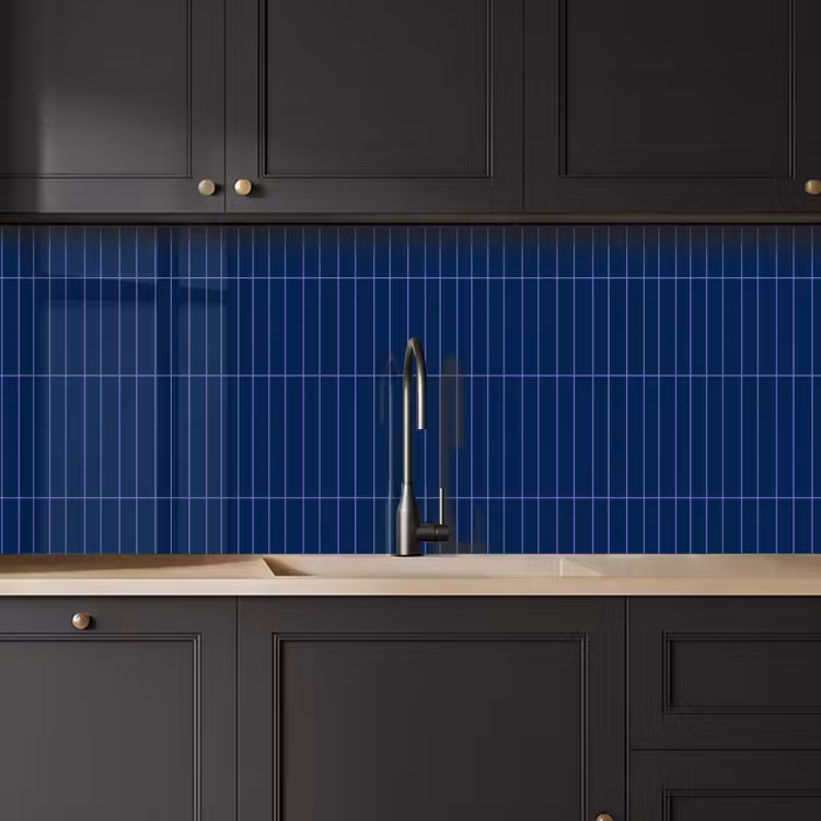 Keuken achterwand - Tegels - Langwerpig - Blauw — 6