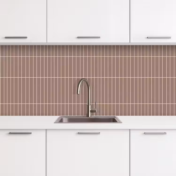 Keuken achterwand - Verticaal - Wandtegel - Terracotta — 4