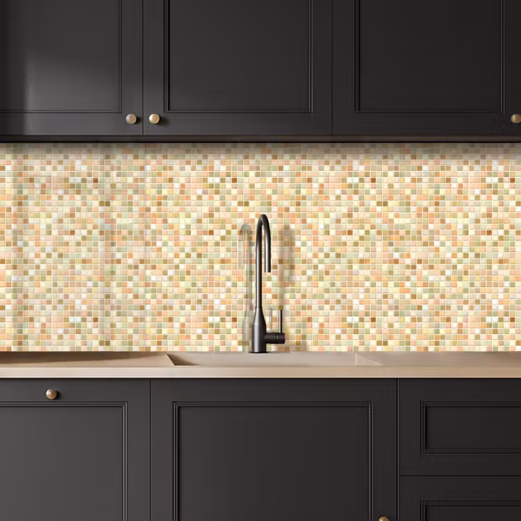 Keuken achterwand - Mozaïek - Patroon - Terracotta — 6