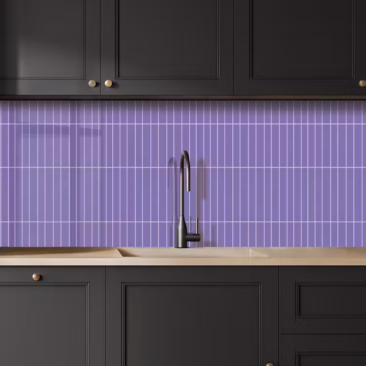 Keuken achterwand - Patroon - Tegel - Lila — 6