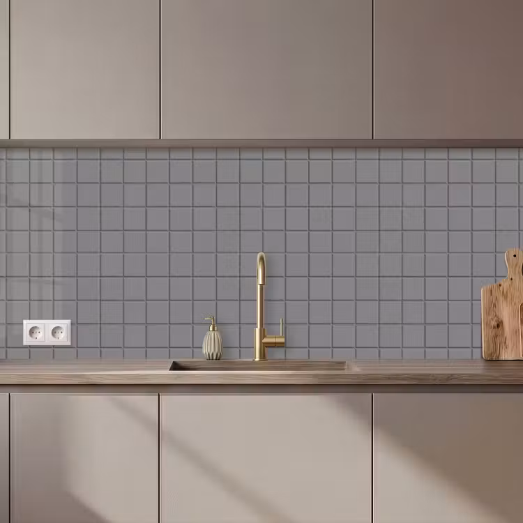Keuken achterwand - Modern - Patroon - Grijs — 1