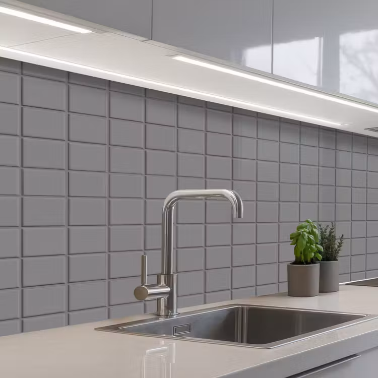 Keuken achterwand - Modern - Patroon - Grijs — 2