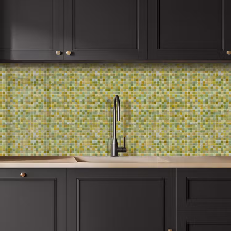 Keuken achterwand - Mozaïek - Patroon - Groen — 6