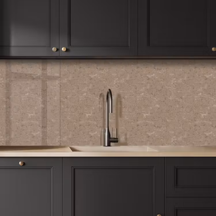 Keuken achterwand - Patroon - Kalksteen - Beige — 6