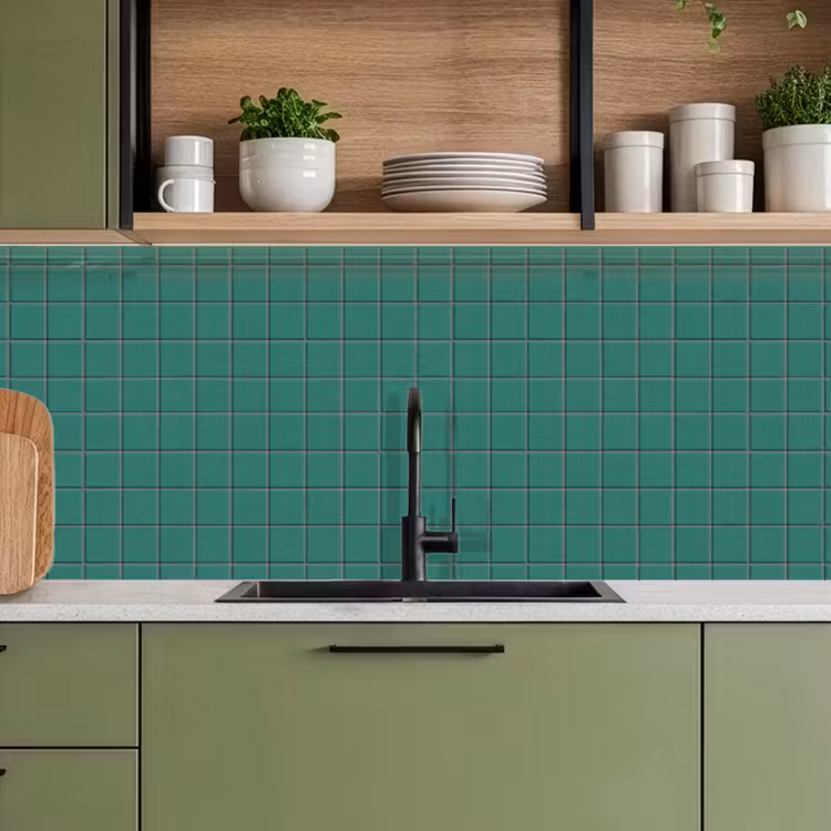 Keuken achterwand - Patroon - Patroon - Smaragd — 8