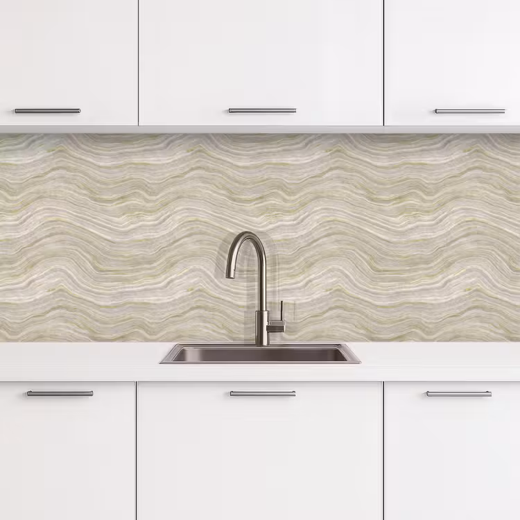 Keuken achterwand - Patroon - Sereen - Groen — 4