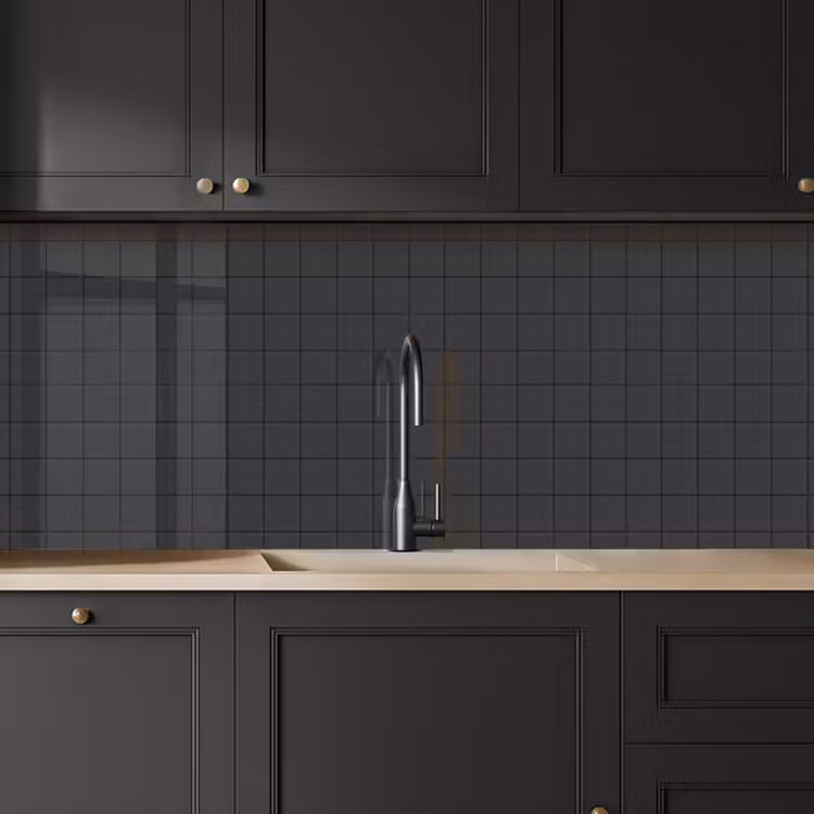 Keuken achterwand - Patroon - Tegel - Antraciet — 6