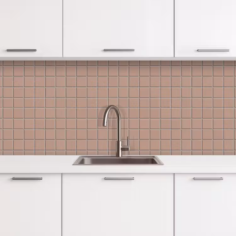 Keuken achterwand - Patroon - Tegel - Oudroze — 4