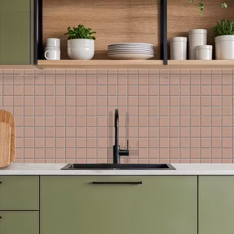 Keuken achterwand - Patroon - Tegel - Oudroze — 8