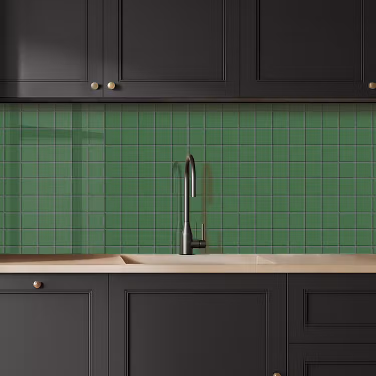 Keuken achterwand - Patroon - Tegels - Groen — 6