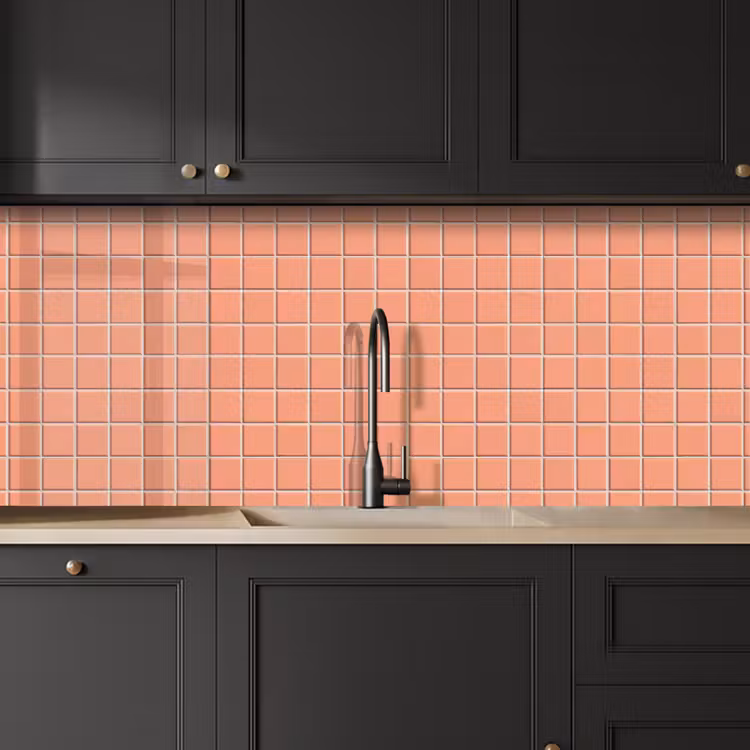Keuken achterwand - Patroon - Tegels - Perzik — 6