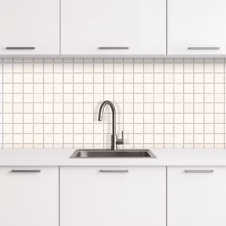 Keuken achterwand - Patroon - Tegels - Wit — 4