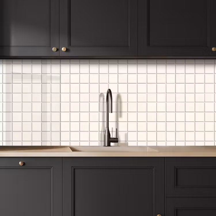 Keuken achterwand - Patroon - Tegels - Wit — 6
