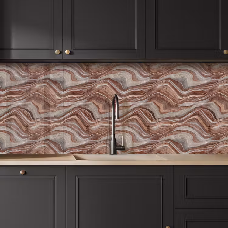 Keuken achterwand - Patroon - Zandsteen - Travertijn — 6