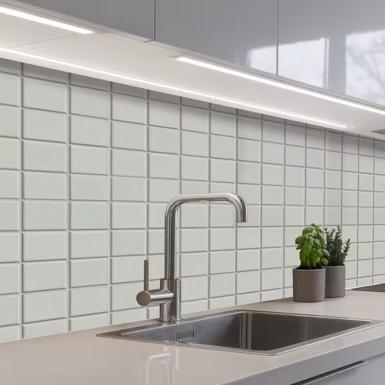 Keuken achterwand - Tegel - Patroon - Lichtgroen — 2