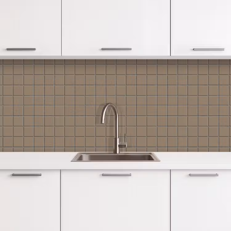 Keuken achterwand - Tegel - Patroon - Taupe — 4