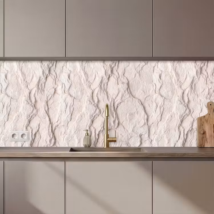 Keuken achterwand - Rots - Structuur - Natuur - Beige - Abstract — 1