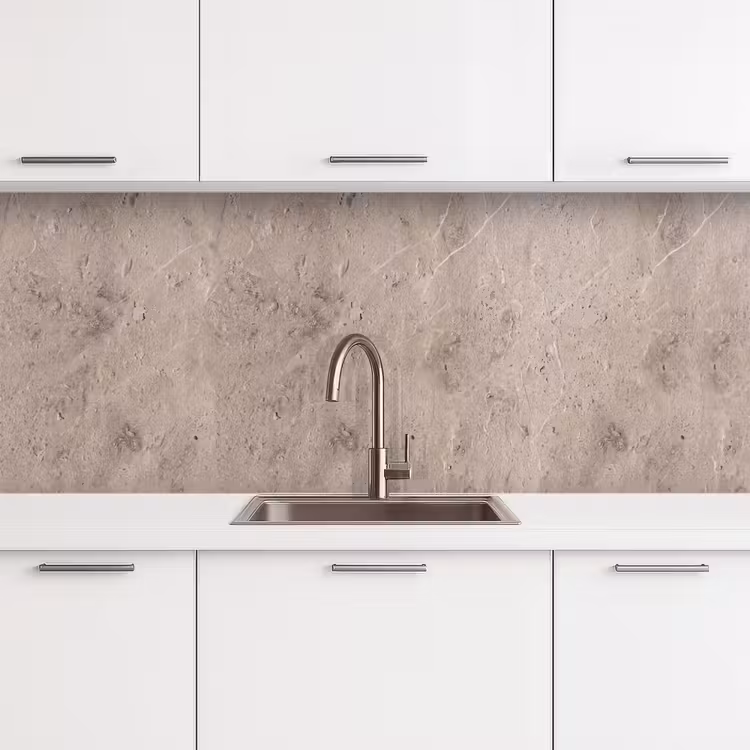 Keuken achterwand - Textuur - Steen - Patroon - Rustiek - Beige — 4