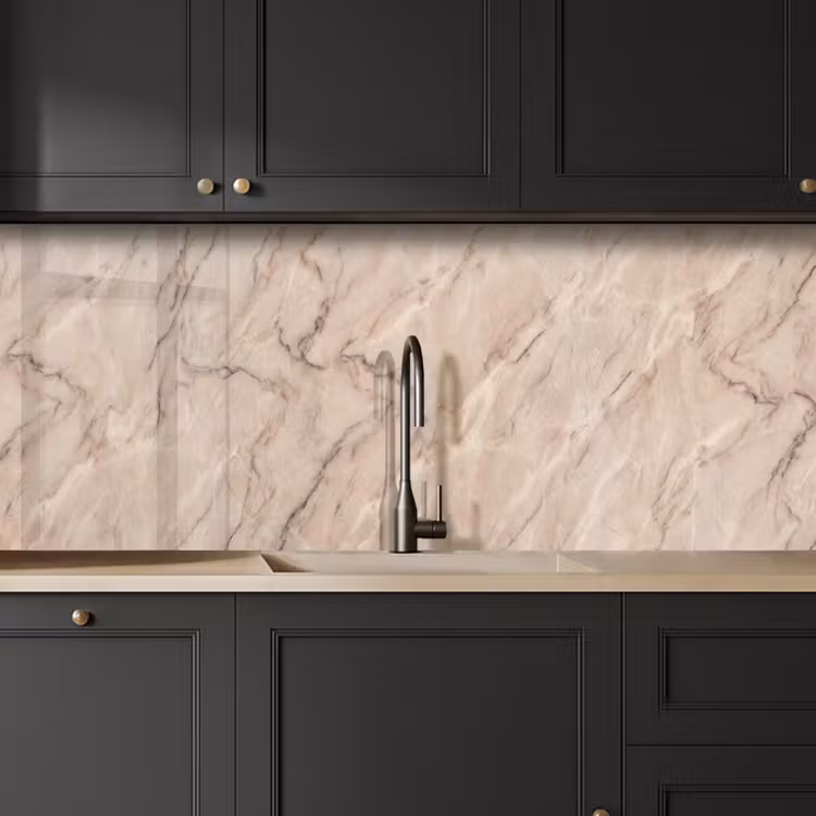 Keuken achterwand - Marmer - Patroon - Abstract - Modern - Beige — 6