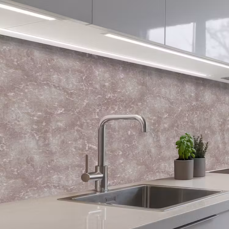 Keuken achterwand - Marmer - Patroon - Mauve — 2