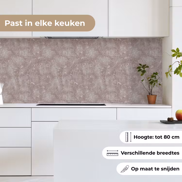 Keuken achterwand - Marmer - Patroon - Mauve — 7